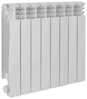 Радиатор алюминиевый TENRAD 350/100 (413х80х96) 138,6 Вт