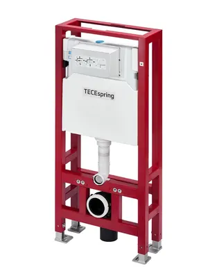 TECE Profil Инсталляция для подвесного унитаза, двойной режим смыва,на четырех опорах S500393