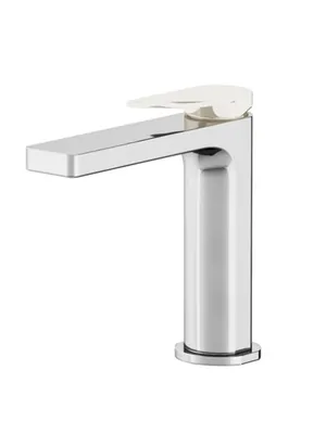 Смеситель GATTONI 8140/81NS для раковины, с донным клапаном, никель браш