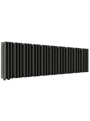 Радиатор стальной Empatiko V LR2 двухтруб 1192х236х122 30 сек НЗ.подкл, 1710Вт, Confident Black