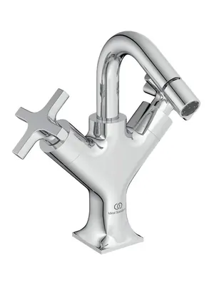 Ideal Standard Смеситель для биде BD157AA двухзахватный, донный клапан, хром