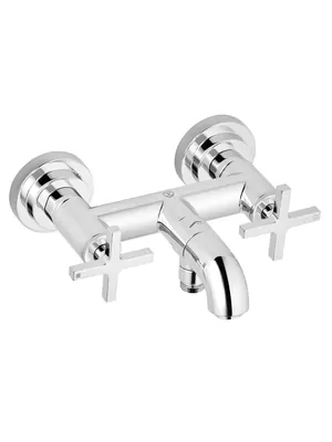 Смеситель KLUDI Classic для ванны/душа, двухзахватный, хром 205400520