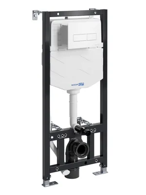 Инсталляция для унитаза WasserKRAFT с клавишей смыва, белый матовый 10tlt.010.me.wm03