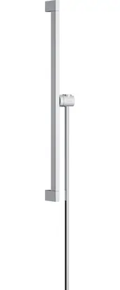 Душевая штанга Hansgrohe E Puro 65 см с держателем для душа и шлангом, хром 24404000