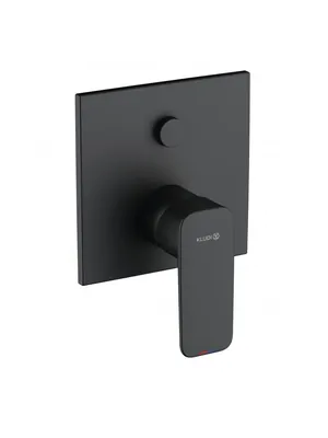 Смеситель KLUDI для ванны/душа, встраиваемый, внешн. часть, черный матовый 407593975