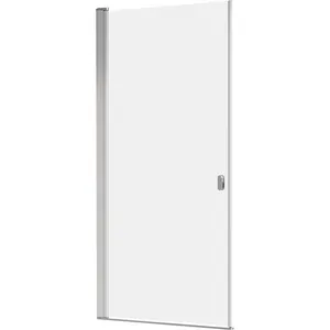 Душевая дверь RAVAK CRV1-90 (880-900х1950) распашная, стекло, сатин+Transparent