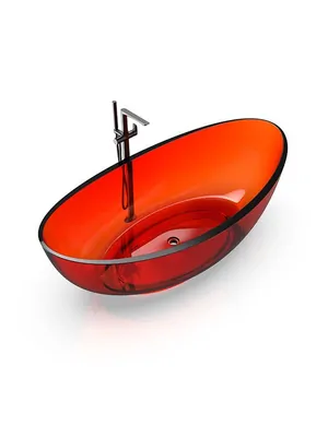 Ванна отдельностоящая Knief Oval Shape (1800х927х565) из полимерного материала, цвет: 06 Read Tea, 0700-050-06