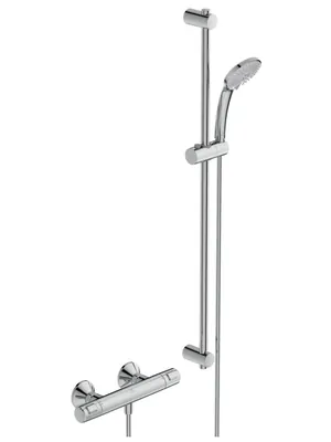 Смеситель для душа Ideal Standard T25 A7204AA термостат, душевой гарнитур, штанга 900мм
