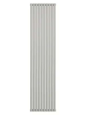 СУНЕРЖА Дизайн радиатор 1800х450 (10 секц) нерж.сталь, универ. подкл., 1/2", 00-0332-1810