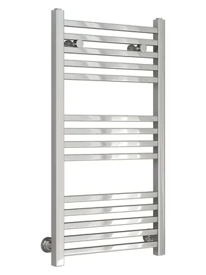 СУНЕРЖА Полотенцесушитель 800х400 (14 ступ.) нерж. сталь, нижнее подкл. 00-0250-8040