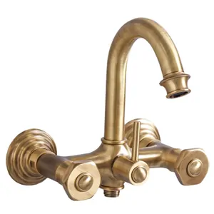 Смеситель CEZARES -V-02-Sw для ванны/душа, двухзахватный, бронза/ручки Swarovski