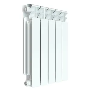 Радиатор биметаллический RIFAR 500 (570х400х100) бок. подкл, 5 секций, 985 Вт, белый