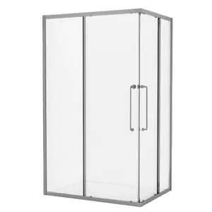 Душевой уголок CEZARES (900х1200х2000) -304-AH-2-120/90-C-CR стекло прозрачное/хром