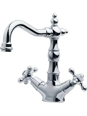 Смеситель Boheme Chromo 272 для раковины, на 1 отверстие, двухзахватный, хром