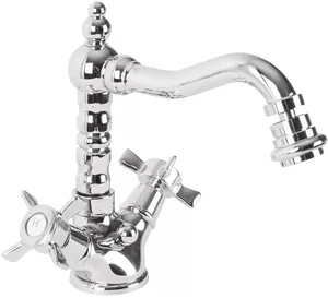 Смеситель CEZARES -BS2-01 для биде, двухзахватный, с донным клапаном, хром