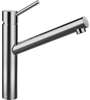 Смеситель для мойки SCHOCK поворотный излив, нержавеющая сталь 710398