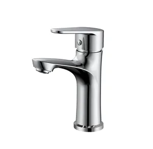 Смеситель для раковины ESKO MI26 однозахватный, низкий излив, без д/к., цвет: хром