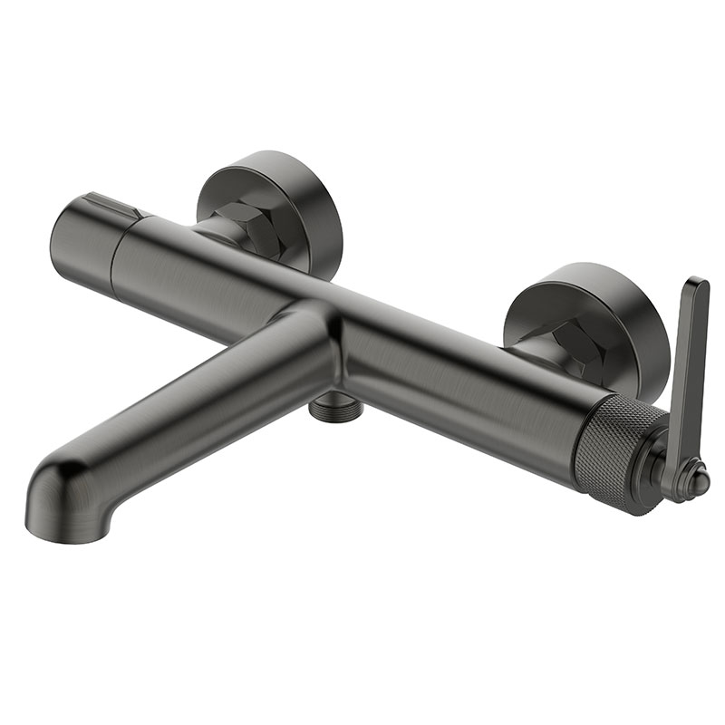 Смеситель для ванны/душа ESKO Gun metal BG54GM настенный, однозахватный, темно-серый