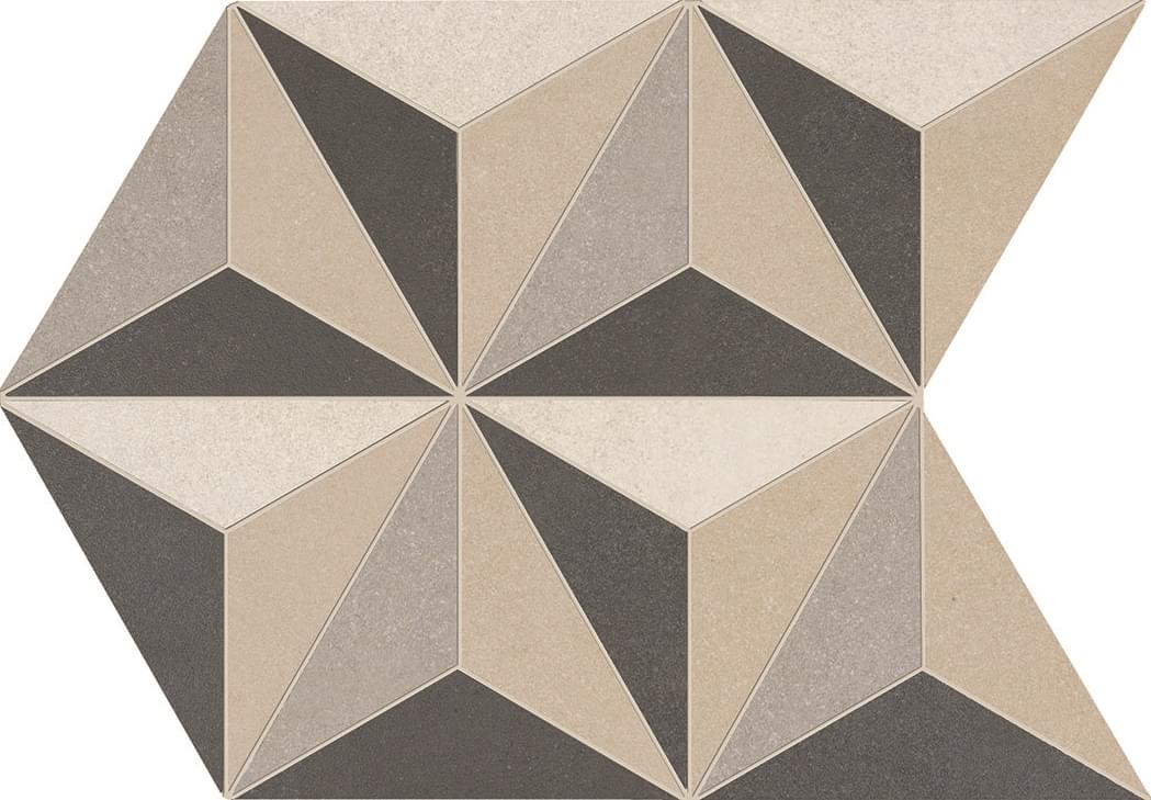 мозаика Be Square Mosaico Caleido Slim 33.8x48.6