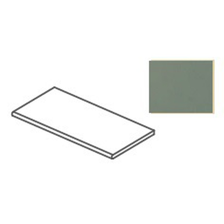 Impronta italgraniti Nuances NU14GT2 Giada Gradone Toro 33x120 матовая