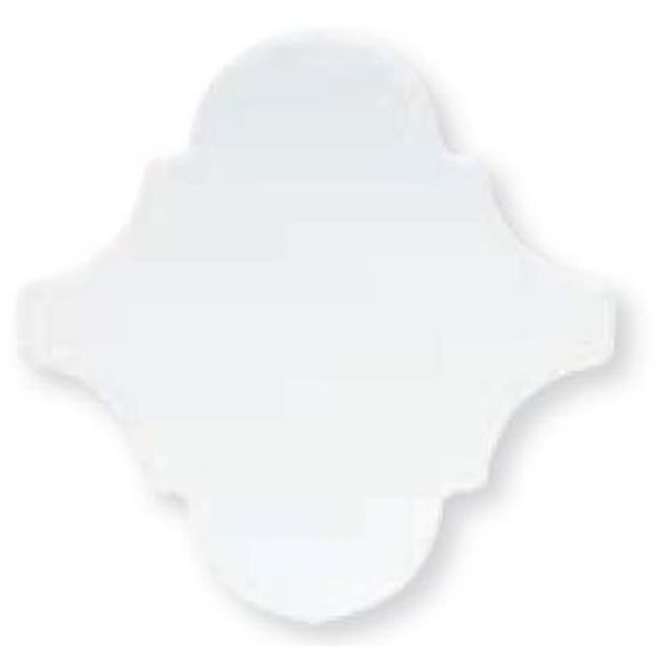 Adex Renaissance ADNE8109 Arabesco Liso Blanco Z 15x15