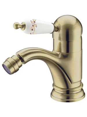 Смеситель Boheme Provanse Ripresa 366 для биде, на 1 отверстие, однозахватный, бронза