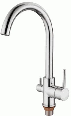 Смеситель Ledeme для кухни, с каналом для фильтрованной воды, хром L4255-3
