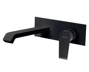 Смеситель CEZARES -BLI-NOP для умывальника, встраиваемый, с донным клапаном, черный матовый