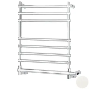 Полотенцесушитель электрический Margaroli Sole 564-8 (682х470) золото, 100Вт, 5643708GONB