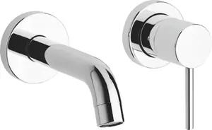 Смеситель для раковины Paini встраиваемый, однозахватный, с внутр. частью, цвет: хром 78CR208