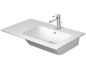Умывальник асимметричный Duravit (830х490х180) правый, 1 отв. под смес. 2346830000