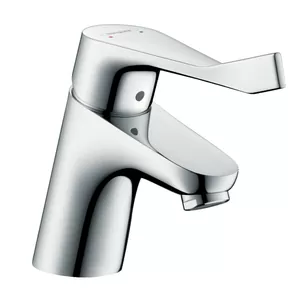 Смеситель Hansgrohe 31914 для умывальника с фикс. изливом, без донного клапана, длинная ручка