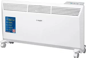 Конвектор ЗУБР КЭП-2000 электрический (830х400х83) 2 кВт, до 25 м2, электр.термостат