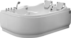 Акриловая ванна Gemy (1800х1220) гидромассажная, с хромотерапией, правая G9083 K R