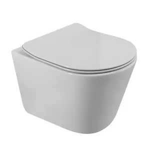 Унитаз подвесной BelBagno -Tor (520х355х390) гориз. выпуск,без крышки-сиден.,белый BB053CH-TOR-FC