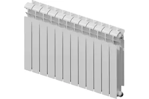 Радиатор биметаллический RIFAR 300 (365х960х90) 12 секций, 1596 Вт, боковое подкл, белый