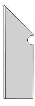 Marvel Meraviglia Silver Majestic Battiscopa Sagomato Sx Lapp 7.2x30