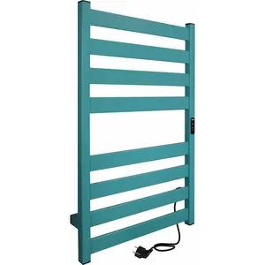 Полотенцесушитель Indigo 800х500 (таймер,скр.монт, ун.подкл) бирюзовый