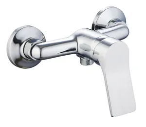 Смеситель для душа ESKO EG 80 настенный, однозахв., без излива, душ. гарнитур, хром