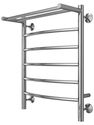 Полотенцесушитель TERMINUS с/п П6 (ШВ:500х650) электро, нерж.сталь, quick touch, правый