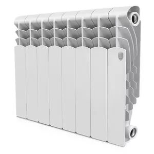 Радиатор алюминиевый ROYAL THERMO 350 (420х647х80) 1020Вт, 8 секций, белый