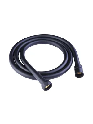 Шланг душевой IDDIS ПВХ (1,5 м.), черный матовый, 04P15BLi19