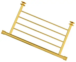 Полка для полотенцесушителя 370мм СУНЕРЖА золото, 03-2012-4370