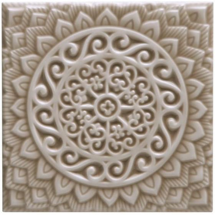 Adex Studio ADST4100 Relieve Mandala Universe Silver Sands 14,8x14,8
