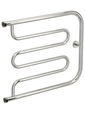 СУНЕРЖА Лира + Полотенцесушитель 500х650 нерж.сталь, накидная гайка 1"