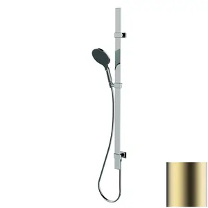 Душевой комплект Bossini D480853.043 ручной душ, шланг.подкл., держатель, штанга, сатин.золото