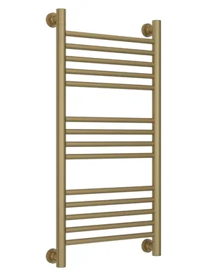 СУНЕРЖА Полотенцесушитель 800х400 матовое золото, унив.подкл. 3/4" 032-0220-8040