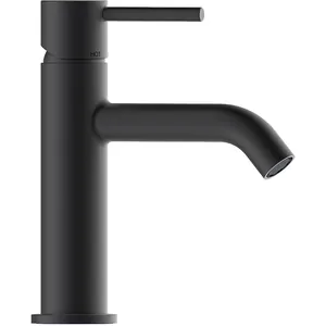 Смеситель для раковины Bossini -M Z00701073 однозахватный, низкий излив, донный клапан, черный