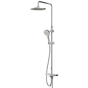 Душевой комплект AM.PM F0780200 верхний душ 250мм, руч.душ 120мм 3 режима, штанга 1030-1460мм