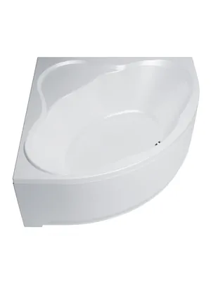 Ванна угловая Triton (1400х1400) без каркаса, со сливом-переливом V88O+CK60PF